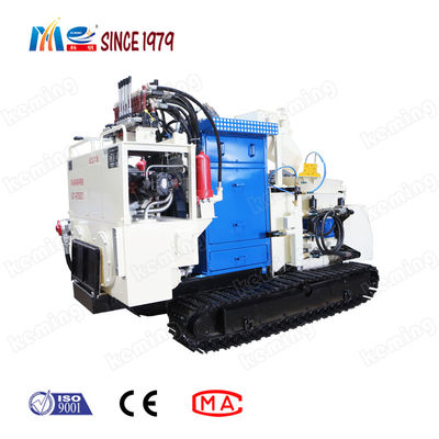 Full Hydraulic Remote Control Dedusting Shotcrete Machine For Mining Tunnel