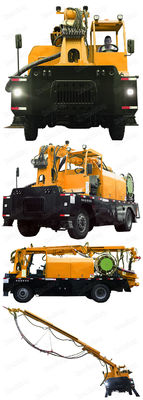 Customized Left Side Driving Shotcrete Truck 16t Robotic Shotcrete Machine