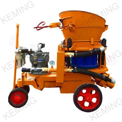 CE Portable Gunite Machine 200m Max Delivery Distance 2-8m3/H Output Capacity