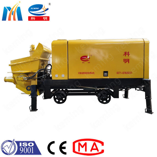 Keming -30 Concrete Pump Machine S Tube Valve Pump For Construction Wet Concrete Conveying