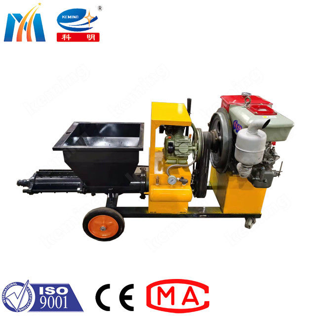 Diesel 120-150m2/H Mortar Spraying Machine Construction Mortar Plaster Machine