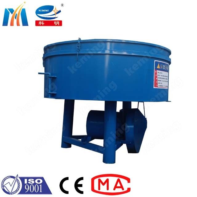 350L Cement Grout Mixer Mortar Pan Mixer With Self Lifter