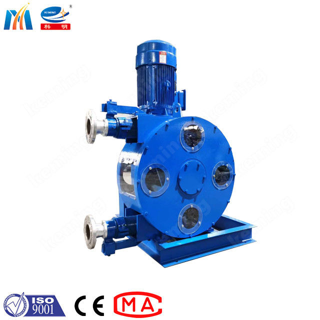 OEM Peristaltic Hose Pump 0.75-45Kw Power Consumption Peristaltic Concrete Pump