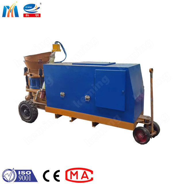 Diesel Engine Portable Wet Shotcrete Machine KSP Series For Tunnel Support