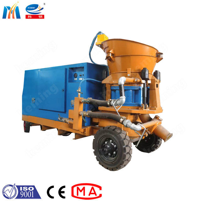 High Capacity 50L Dry Shotcrete Machine Tunnel Shotcrete Machine OEM