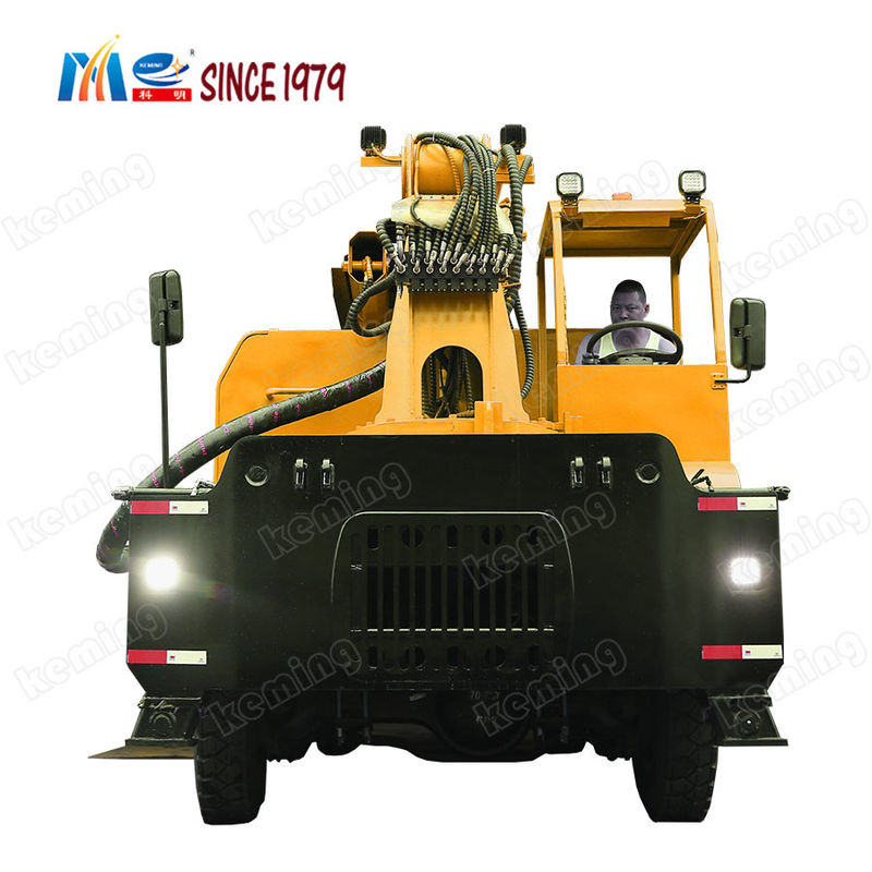 Customized Left Side Driving Shotcrete Truck 16t Robotic Shotcrete Machine