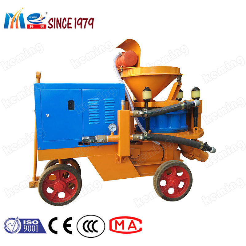 KPZ Dry Shotcrete Machine 380V Concrete Jet For Slope Support In Malaysia