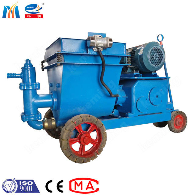 5mm Sand Mortar Pumping Machine 5MPa Mortar Grout Pumps With Wheels