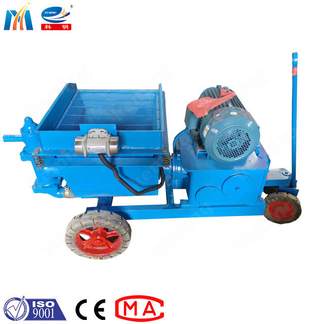 Electrical Engine Mortar Grout Pump Piston Type 380v 50hz High Pressure