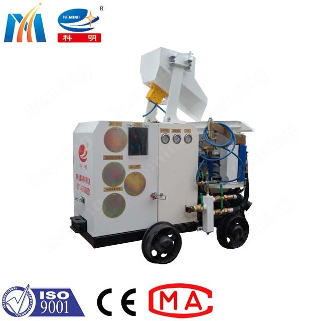 300M Spraying Distance Dry Shotcrete Machine Remote Conveying Gunite Machine