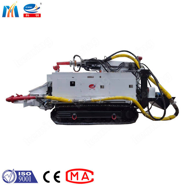 45kw Shotcrete Truck Cement Pumping Machine Robotic Spraying For Mining