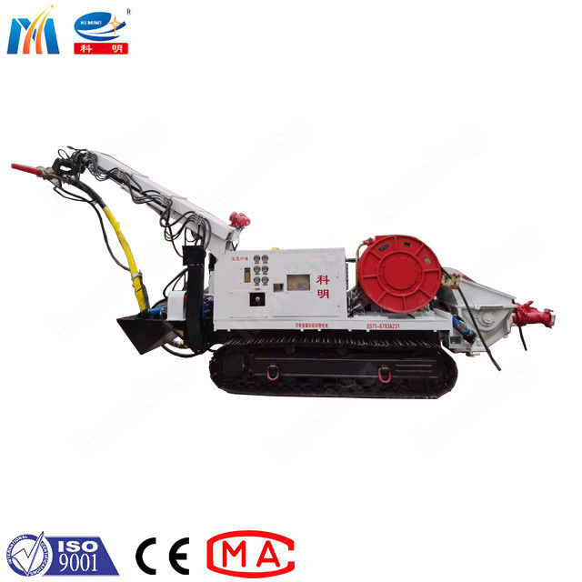 45kw Shotcrete Truck Cement Pumping Machine Robotic Spraying For Mining