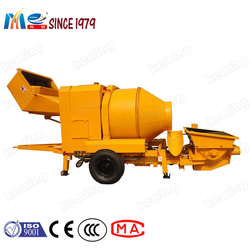 Diesel Engine Small Concrete Pump All In One Concrete Pump mixer