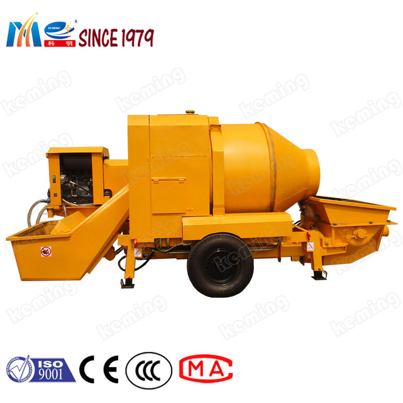 Diesel Engine Small Concrete Pump All In One Concrete Pump mixer