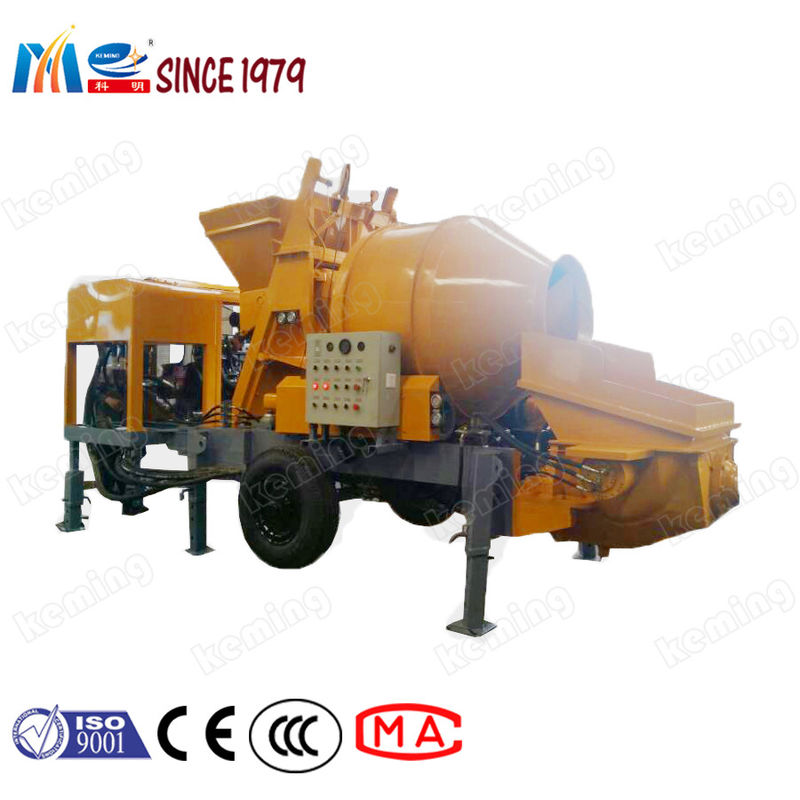 Diesel Engine Small Concrete Pump All In One Concrete Pump mixer