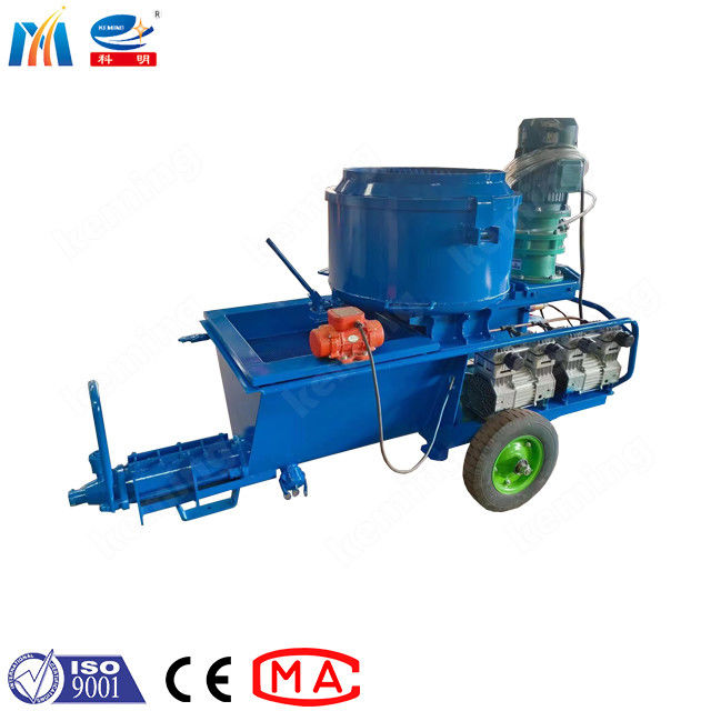 Keming Plaster Spraying Machine 100L Mixer Mortar Plaster Machine For Outer Wall Protection