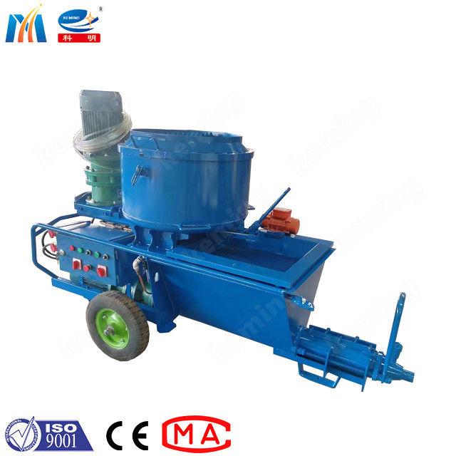 Keming Plaster Spraying Machine 100L Mixer Mortar Plaster Machine For Outer Wall Protection