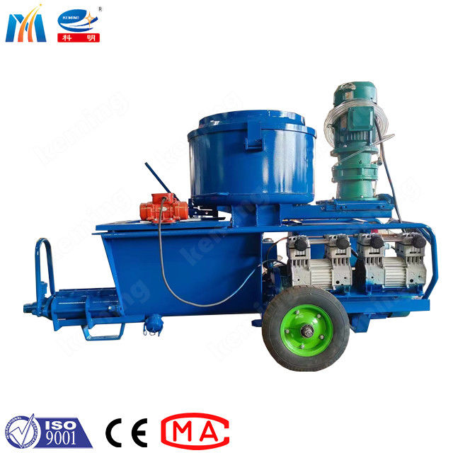 Keming Plaster Spraying Machine 100L Mixer Mortar Plaster Machine For Outer Wall Protection