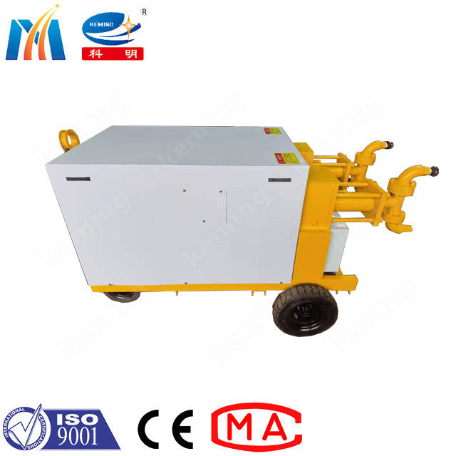Double Cylinder 380V Cement Grouting Pump Machine For Mining CE ISO