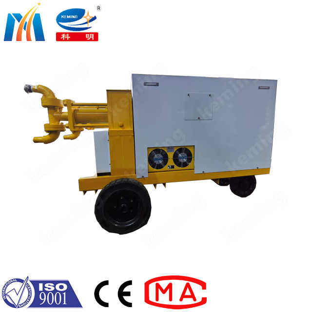 70 Bar Double Liquids Cement Grouting Pump with Adjustable Pressure for Construction and Mining