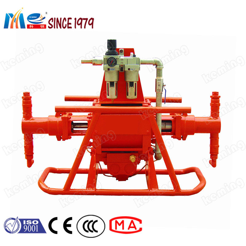Light Weight Air Driven Hydraulic Grout Pumps Piston Pumps For Hole Sealing