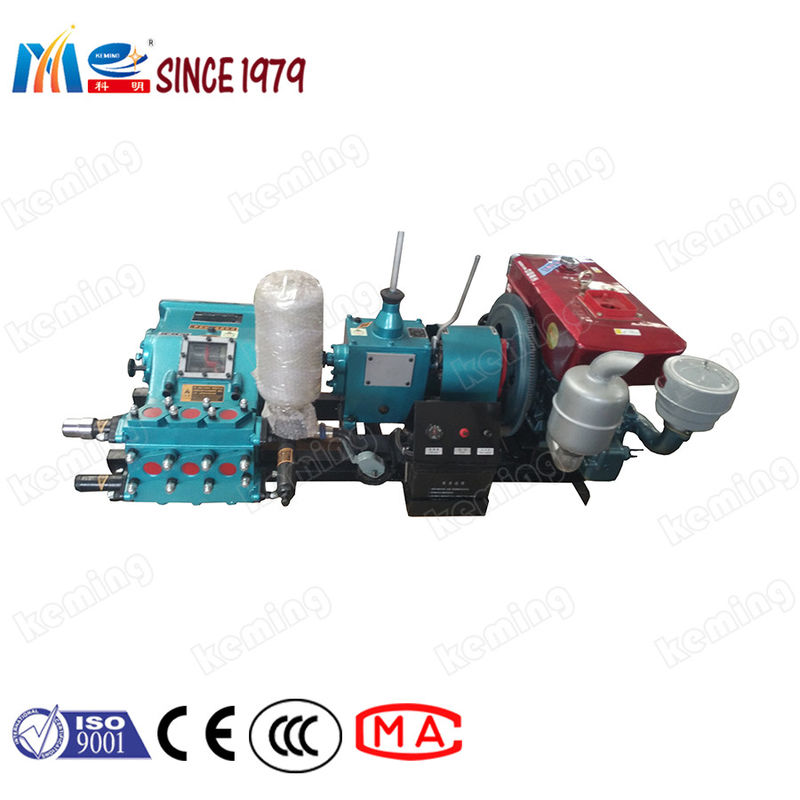 Multi Cylinder Cement Grouting Pump Diesel Engine Hydraulic Mud Pump