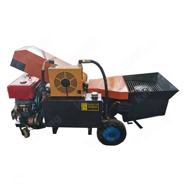 KMB Series Small Mobile Concrete Pump 40mm Max Aggregate Size 2.5t/M3 Density