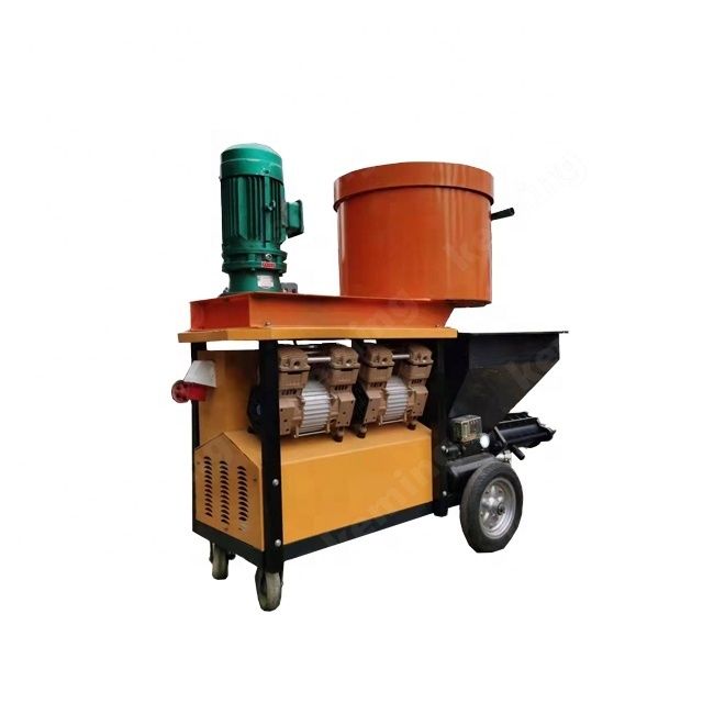 50L/Min Mortar Plaster Spraying Machine 50/60HZ 1 Year Warranty