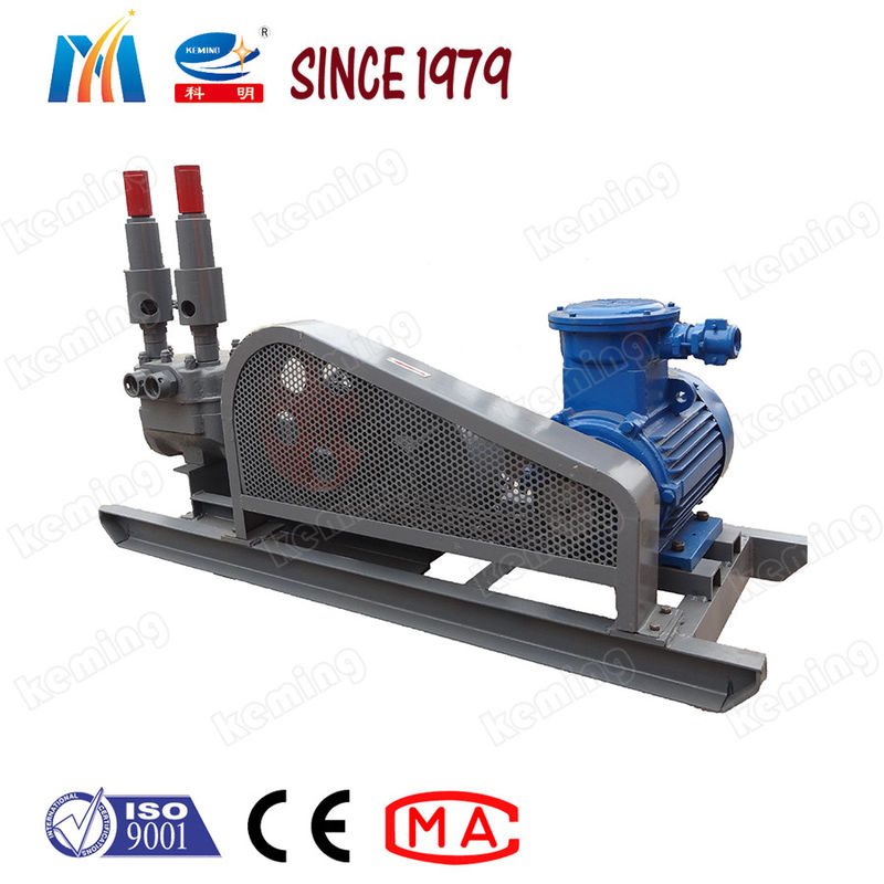 Mining Double Cylinder Cement Grouting Pump Mechanical Mortar Grout Pump