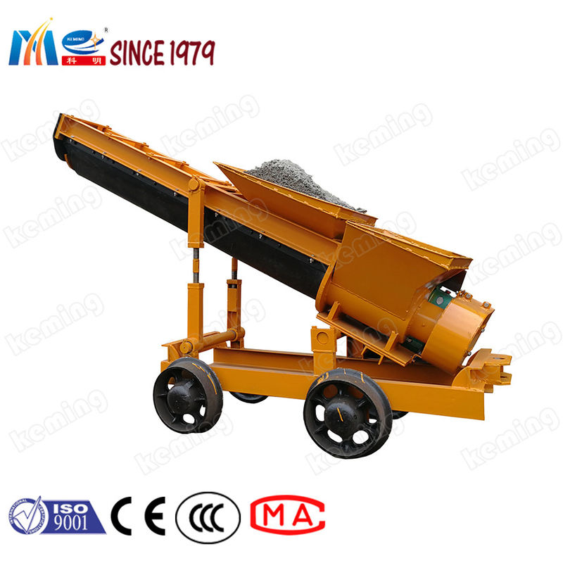Concrete Aggregate Hopper Feeder Mobile Aggregate Feeding Conveyor
