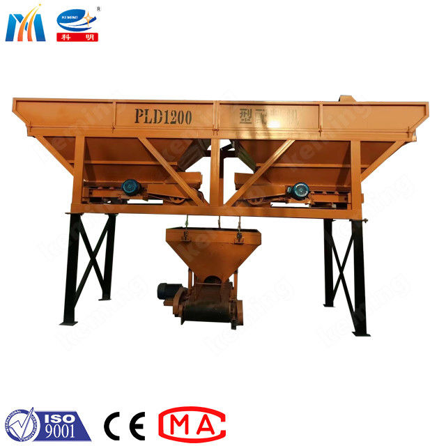 PLD Series Concrete Batching Equipment Silo Batching Plant With JS Mixer