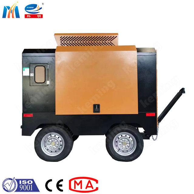 Mobile Diesel Engine Air Compressor Energy Saving Screw Air Compressor