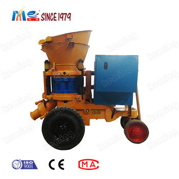 Versatile Shotcrete Machine 2480kg 2-7m3/H Air Pressure Required 0.5Mpa