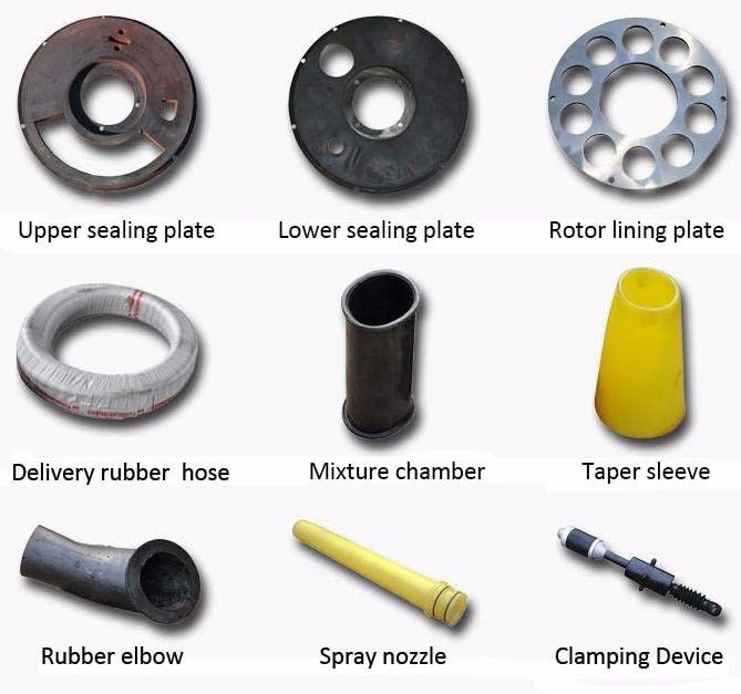 Keming Shotcrete Spare Parts Steel Wire Spraying Hose Concrete Hose