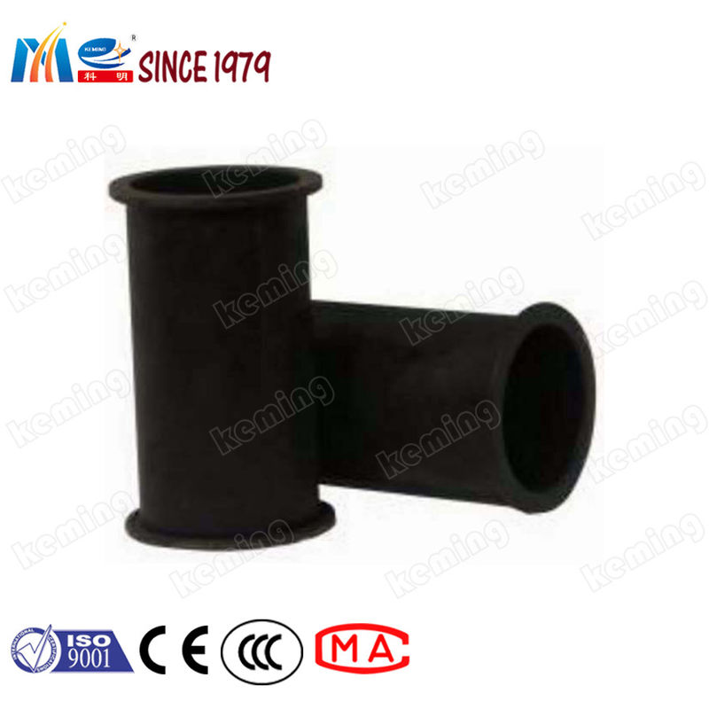 Durable Shotcrete Spare Parts Taper Sleeve Rubber Chamber Rubber Elbow