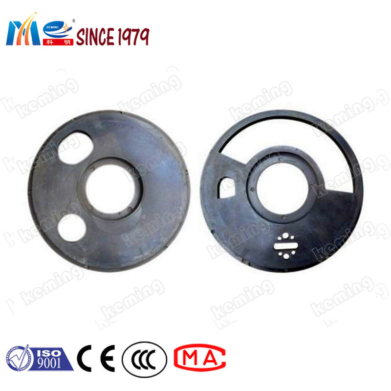 Wet Or Dry Shotcrete Spare Parts Polyurethane Rubber Sealing Plate