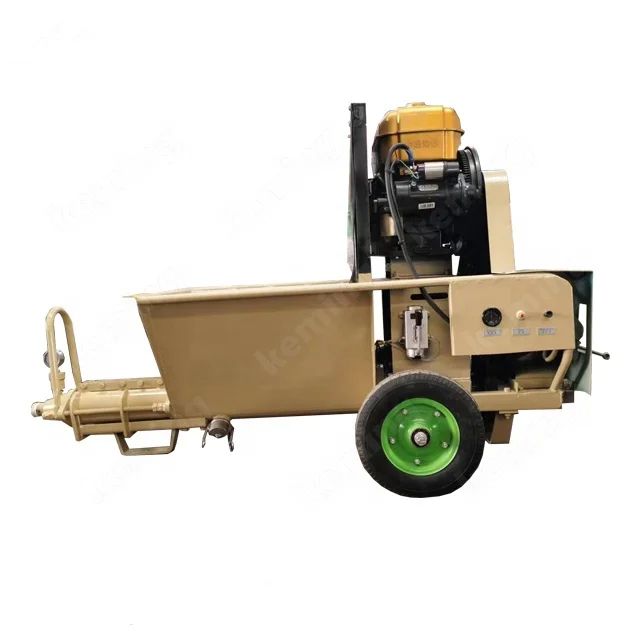 Large Output Capacity Screw Mortar Grout Pump 38mm Discharge Diameter