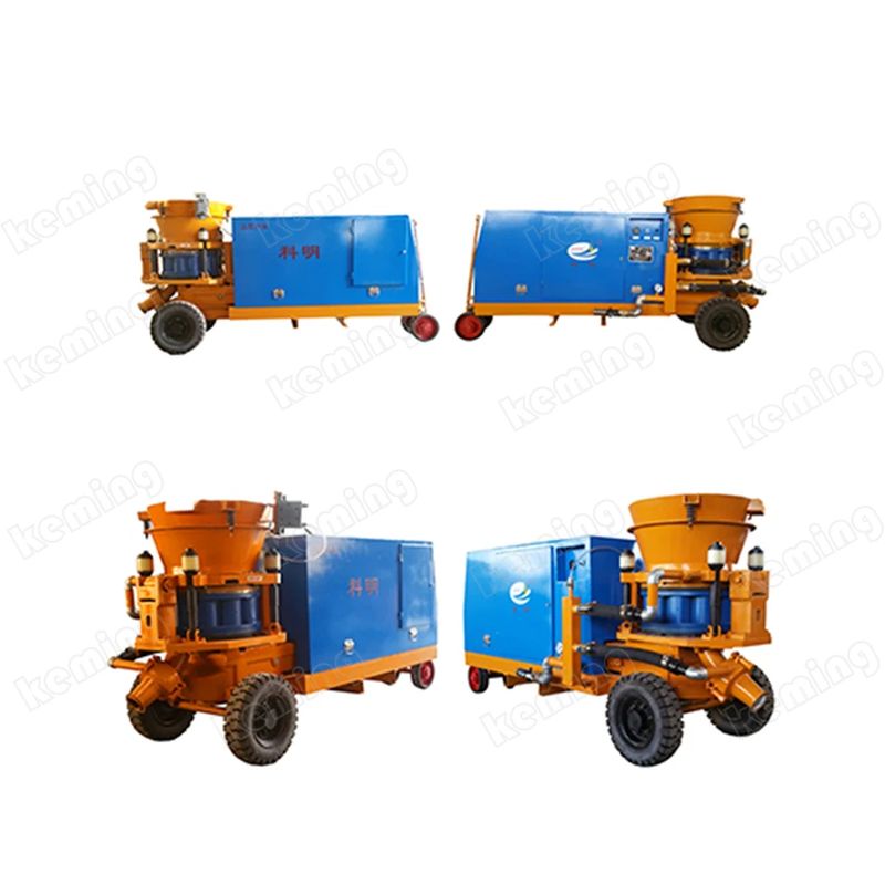 High Efficiency Dry Shotcrete Machine For Tunneling