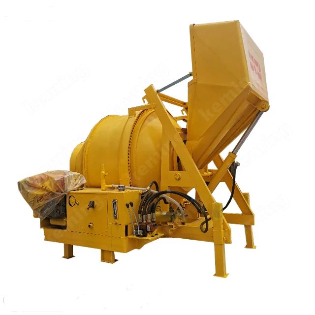 High Power Machine JZC JZM Electric Diesel Drum Mixer With ≤2% Water Supply Error