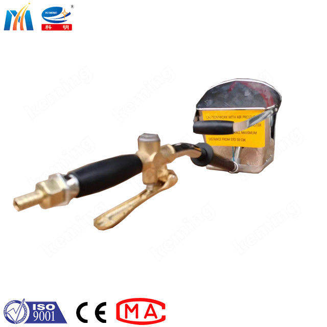 Air Force Mortar Spray Machine Hand Hold Plastering For Wall Putty Plaster