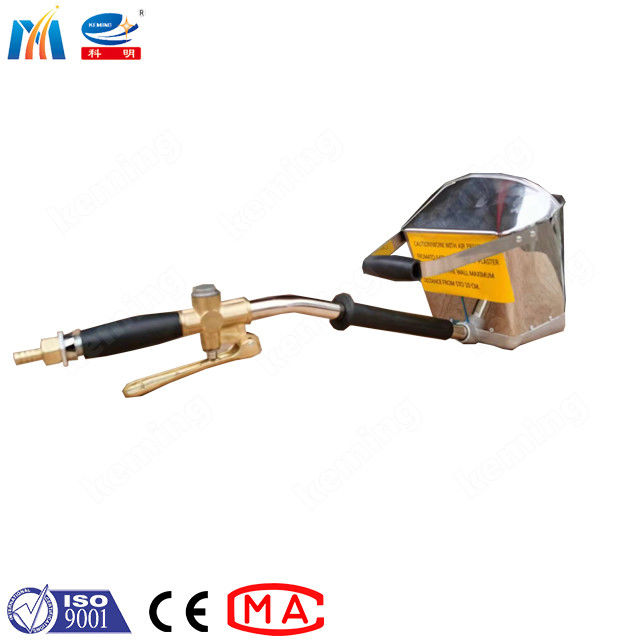 Air Force Mortar Spray Machine Hand Hold Plastering For Wall Putty Plaster