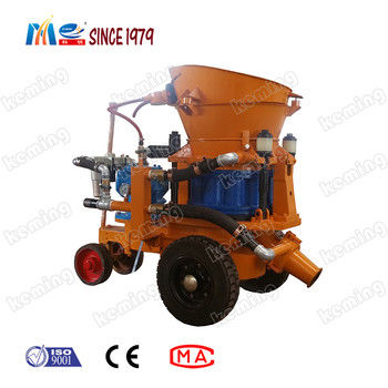 Dry Mix Concrete Gunite Shotcrete Spraying Machine For Swimming Pool Pond