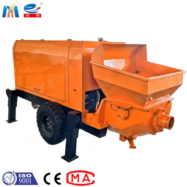 Diesel Mini Concrete Pump Machine with S Tube Valve 6 MPa Pump Pressure and 1800mm Dimension for Construction