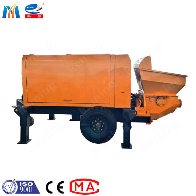 Keming -30 Concrete Pump Machine S Tube Valve Pump For Construction Wet Concrete Conveying