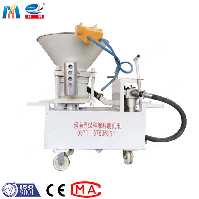 Refractory Dry Shotcrete Machine 2~3 M3/H Mini Gunite Refractory Equipment