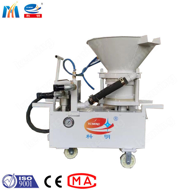Refractory Dry Shotcrete Machine 2~3 M3/H Mini Gunite Refractory Equipment
