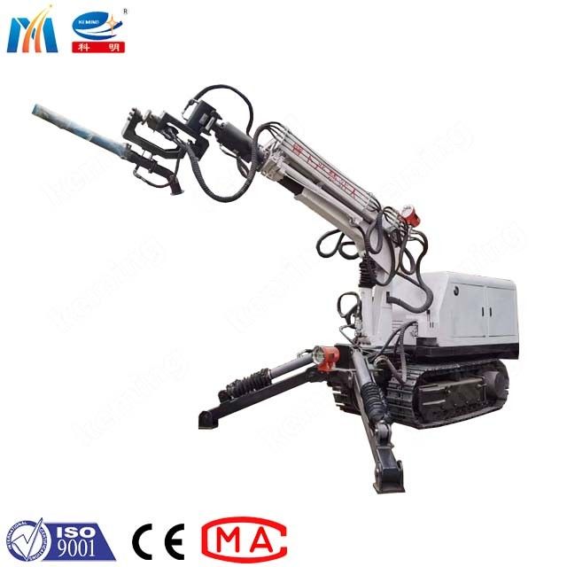 Mini Size Shotcrete Pump Truck 6M Spraying Height With MA Certification