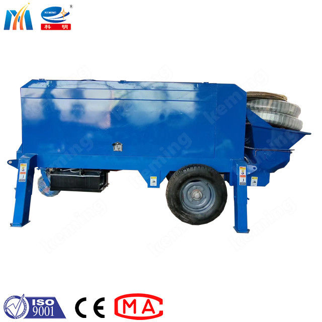 Wet Gunite Machine Hydraulic Concrete Pumps S Tube Valve Concrete Shotcrete Pumping