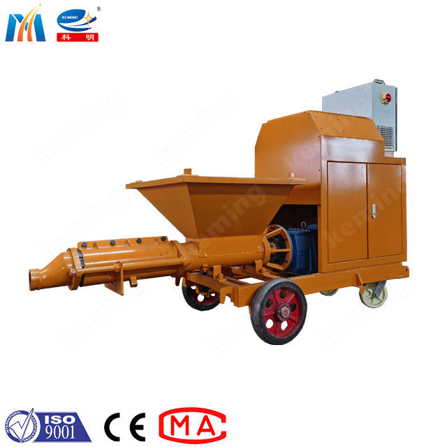 Efficiency Screw Type Shotcrete Machine Screw Plastering For Pit Support