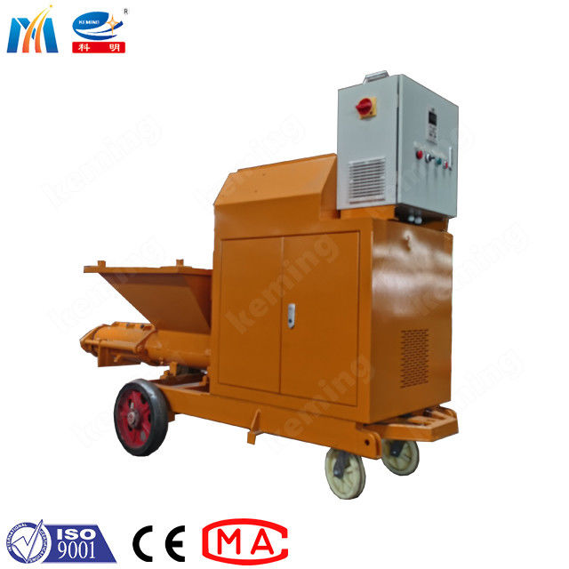 6 M3/H Mortar Spraying Machine Rotor And Stator Plaster Screw Plastering With Air Compressor